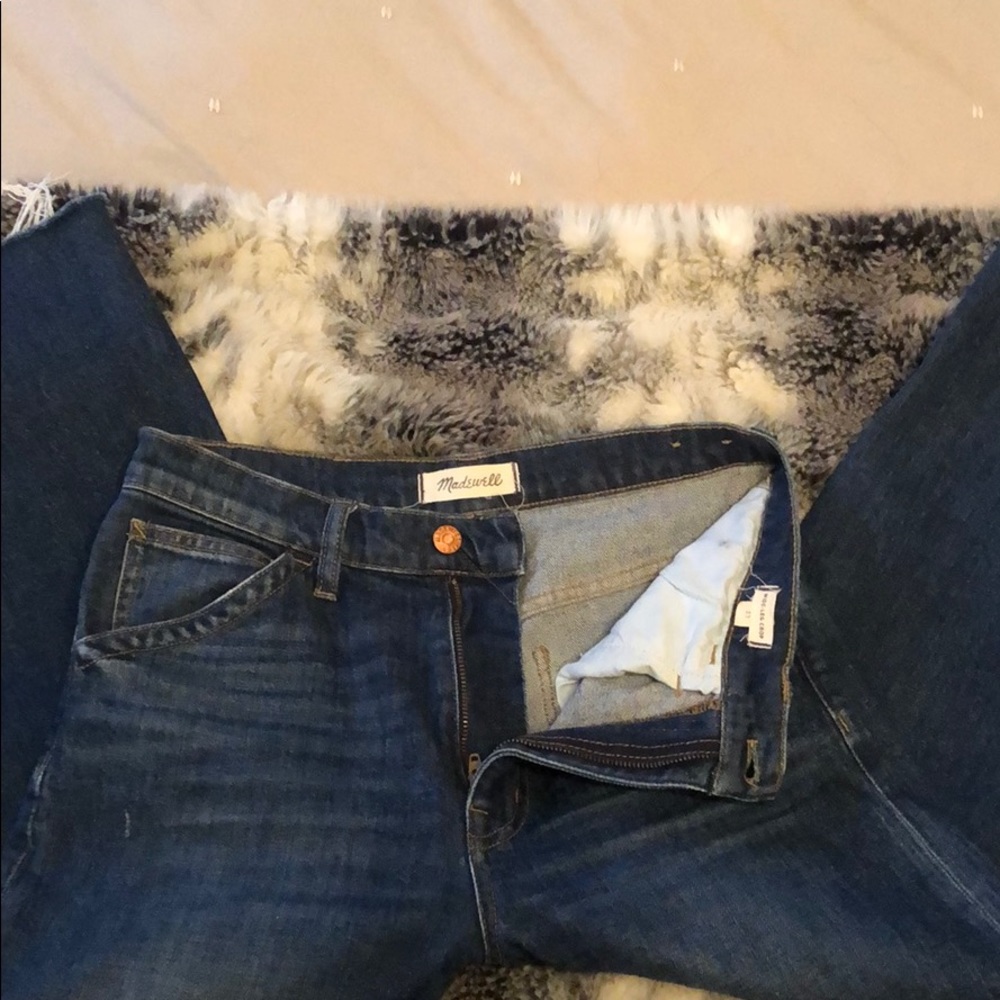 Madewell Widelegged Crop Jean